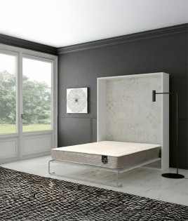 Pack cama abatible vertical y colchón de 150x190 cm Ref N24000-150