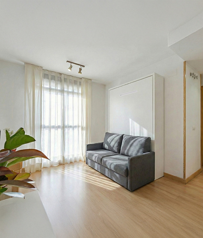 Cama Abatible Vertical con Sofá de 90x190 cm Ref N15000-90