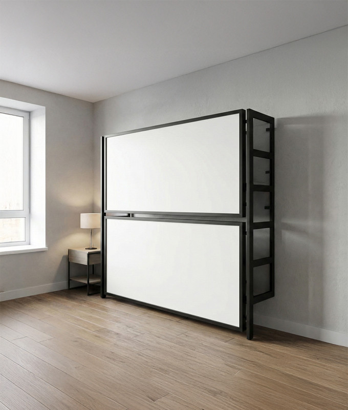 Litera Abatible Horizontal con estructura metálica Ref CM12000