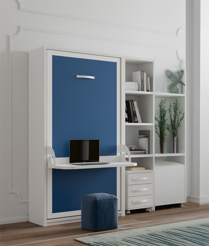 Cama Abatible Vertical con Escritorio Ref N60000