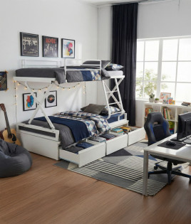 Litera plegable con cajonera Ref T99000