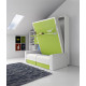 Cama Abatible Vertical con estante y Sofá disponible en diferentes medidas y colores Ref N16000