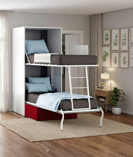 Litera Abatible Vertical de 90 con Sofá Ref N37000