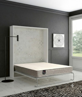 Pack Cama Abatible Vertical con Apertura Eléctrica y Colchón Viscoelastico Ref N74000