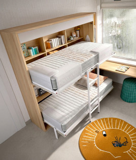 Pack Litera Abatible Horizontal y Colchones Ref Y43000