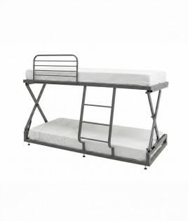 Pack Litera plegable y 2 colchones juveniles con viscoelástica Ref T68000