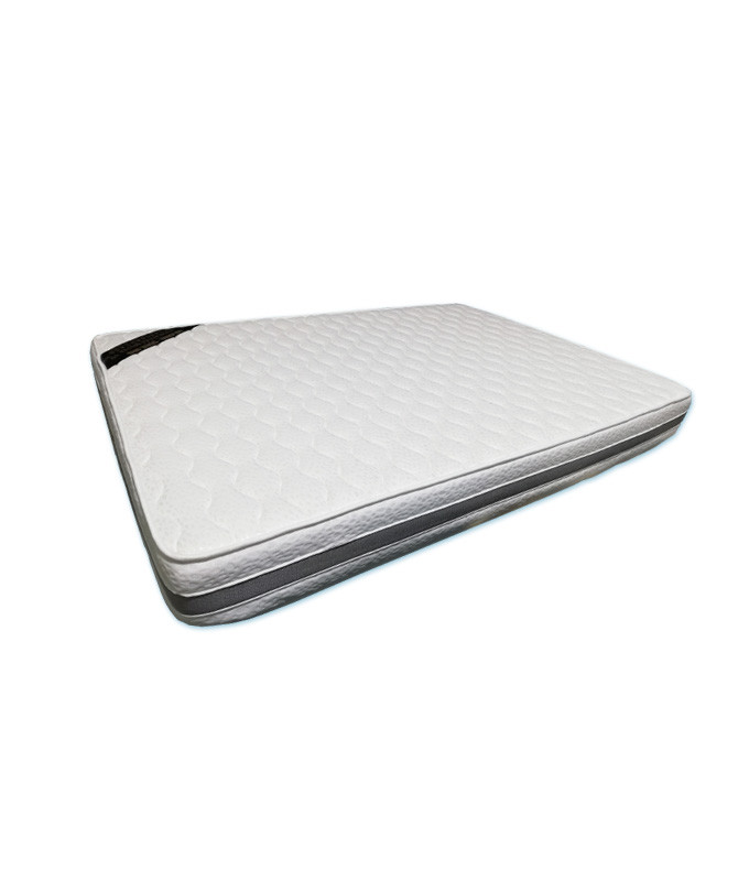 Colchón Viscoelástico de 4 cm con Tacto Visco Fresh Tejido Strech, núcleo Biocel y Aloe Vera Ref I12000