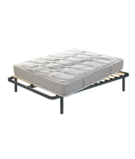 Pack Colchón viscoelástico y Somier multiláminas fabricado por el Grupo Pikolin Ref P81000