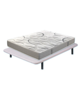 Pack Colchón de muelles Ensacados y Base tapizada Sunlay fabricado por el Grupo Pikolin Ref P224000