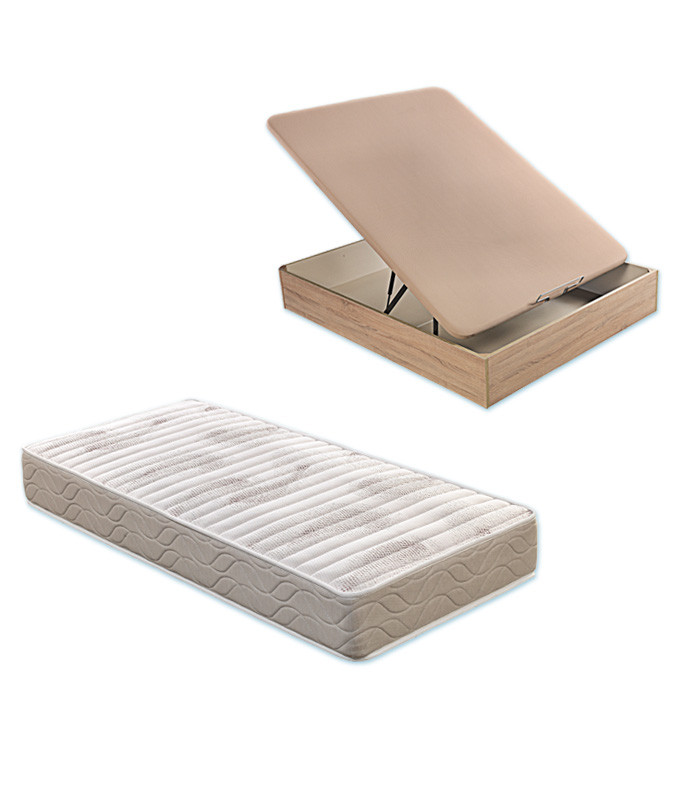 Pack Colchón de muelles Ensacados y Canapé fabricado por el Grupo Lider en España Ref P429000