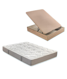 Pack Colchón de muelles Ensacados y Canapé fabricado por el Grupo Lider en España Ref P188000