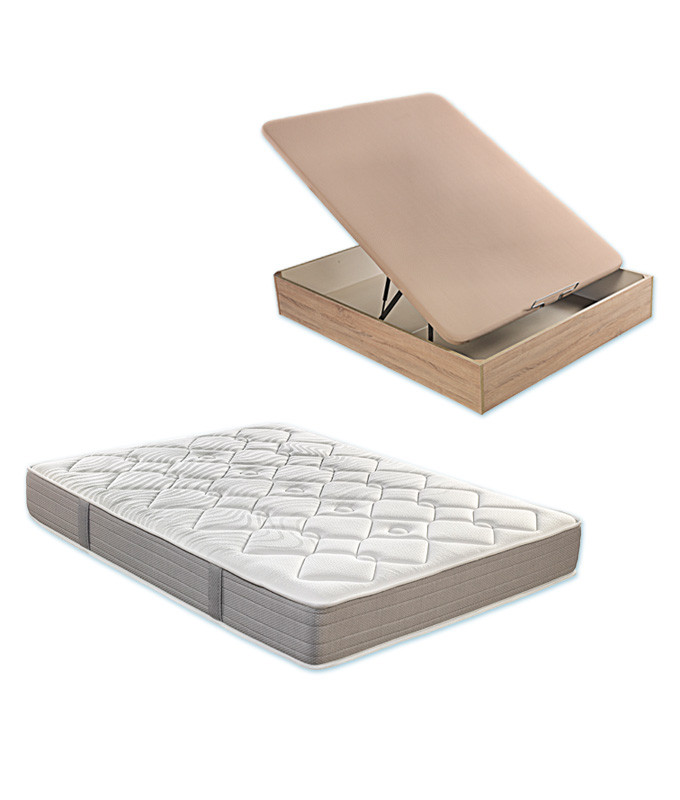 Pack Colchón de muelles Ensacados y Canapé fabricado por el Grupo Lider en España Ref P188000