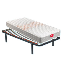 Pack Pikolin, Colchón Viscoelástico modelo Apple Compact y Somier Multiláminas SG16 Ref P147000