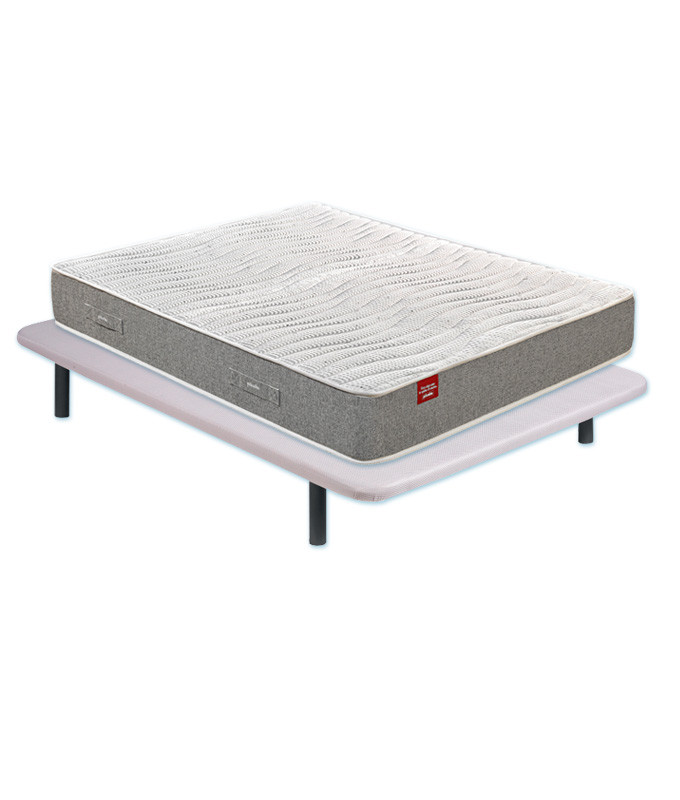 Pack Pikolin, Colchón Modelo Europa y Base Tapizada Ref P319000