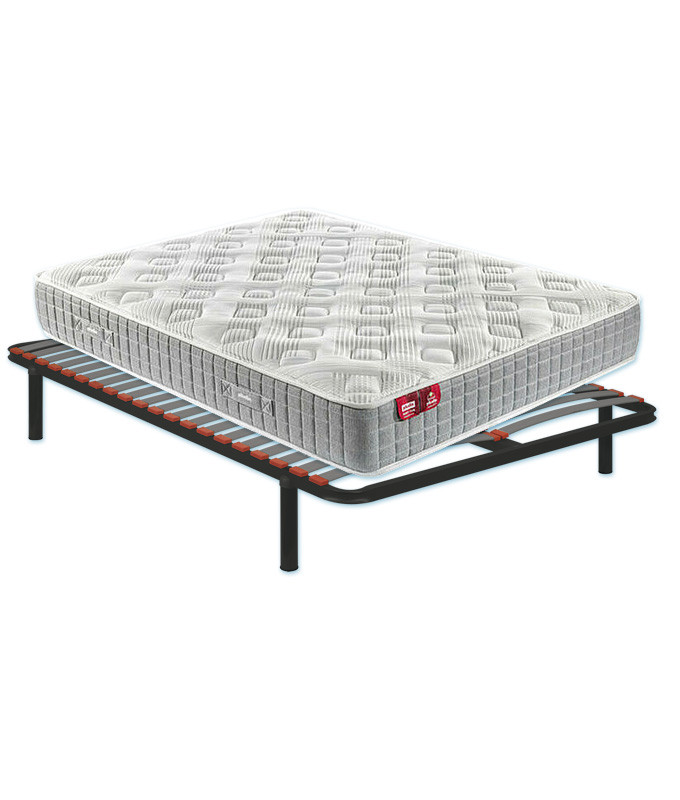 Pack Pikolin, Colchón de muelles ensacados modelo Podium Plus y Somier multiláminas SG16 Ref P441000