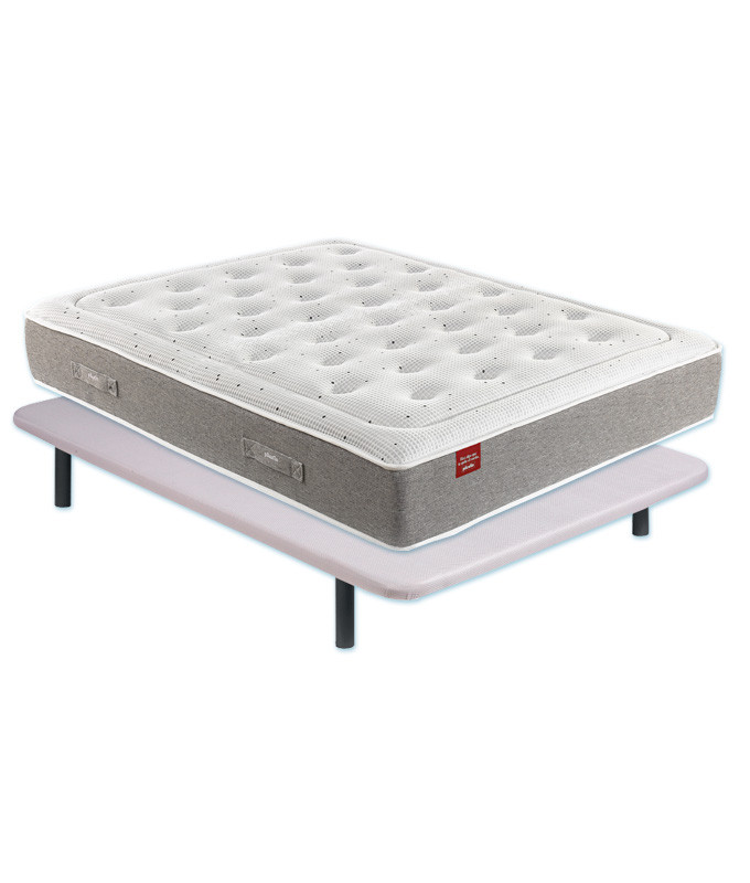 Pack Pikolin, Colchón Pikolin modelo Oceanía Pocket con muelles ensacados y Base tapizada Ref P385000