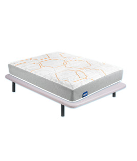 Pack Bultex, Colchón Bultex modelo Draco con Memory Foam y Base Tapizada Ref P286000