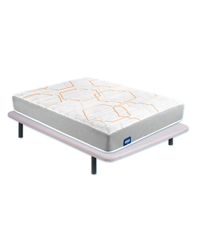 Pack Bultex, Colchón Bultex modelo Draco con Memory Foam y Base Tapizada Ref P286000