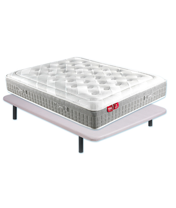 Pack Pikolin, Colchón Pikolin modelo Sleep con muelles ensacados y Base tapizada Ref P438000