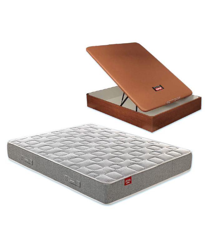 Pack Pikolin, Colchón Modelo America y Canapé de Madera Pikolin Ref P331000