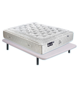 Pack Pikolin, colchón Gama Alta modelo Dualpik de muelles ensacados y Base tapizada Ref P273000