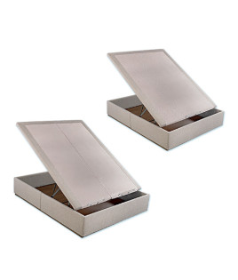 Canapé Textil Pikolin disponible con tapa Doble y apertura Eléctrica Ref P278100