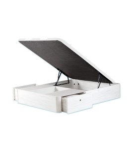 Canapé de madera de Muebles Cotino con cajones laterales Ref CT2000