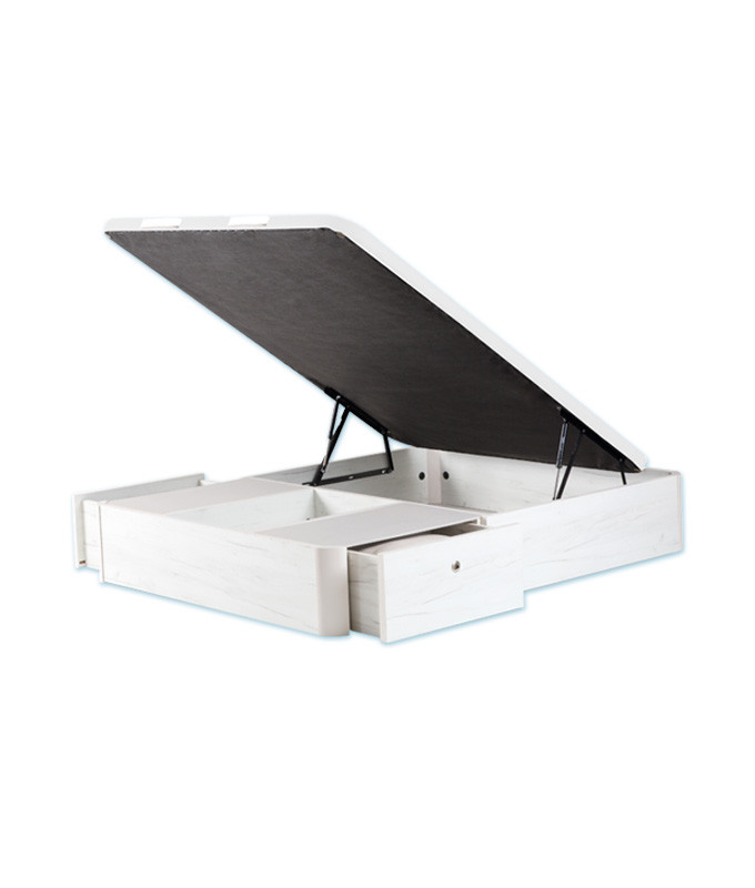 Canapé de madera de Muebles Cotino con cajones laterales Ref CT2000