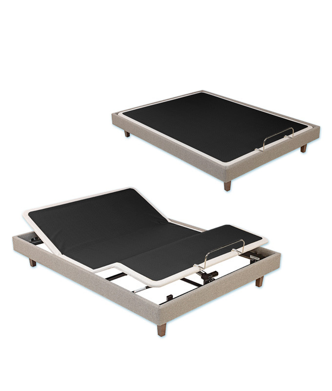 Base Tapizada Pikolin modelo Canapé Ergoactive con articulación eléctrica Ref P36000