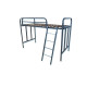 Litera de una cama con barandilla y escalera Ref S24000