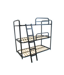 Trilitera con 3 somieres de lamas Ref S23000