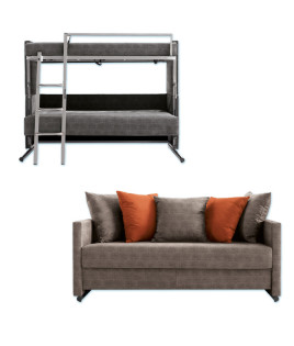 Sofá convertible en litera disponible en gran variedad de tejidos Ref LC10000