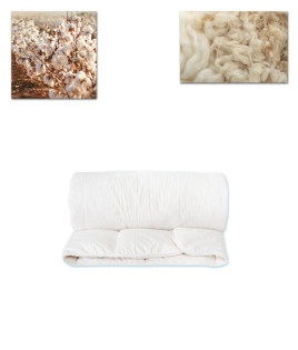 Edredón Nórdico con relleno de Lana y funda exterior de Algodón Ref BT10000