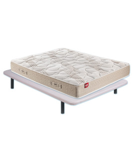 Pack Pikolin, Colchón de Muelles Modelo Sella Pocket y Base tapizada Ref P450000