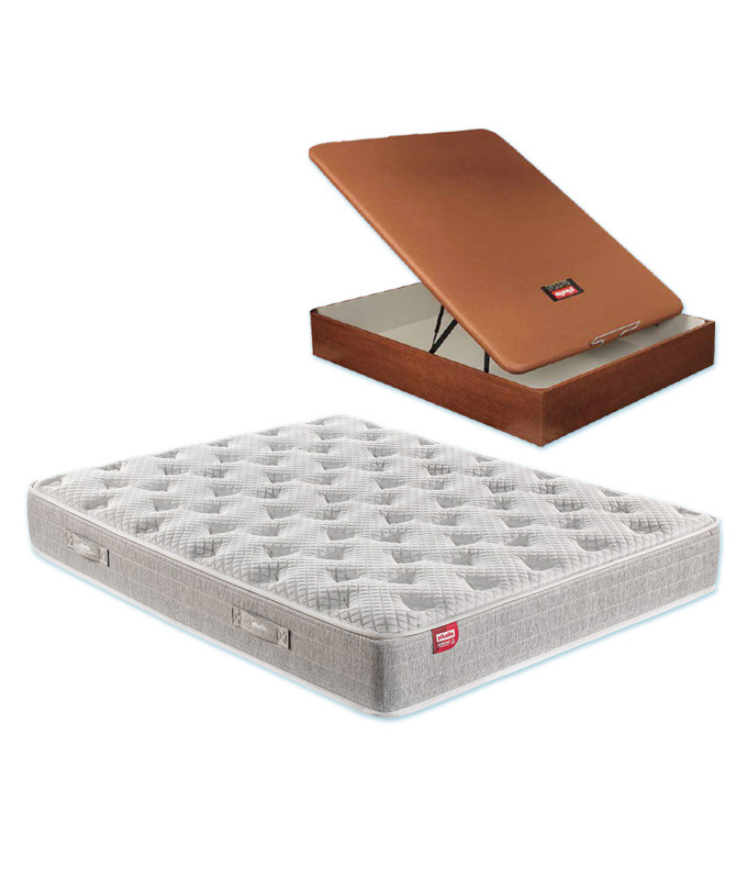 Pack Pikolin, Colchón Modelo Astra Cell y Canapé de Madera Pikolin Ref P103000