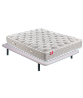 Pack Pikolin, Colchón de Muelles Modelo Astra Pocket y Base tapizada Ref P110000