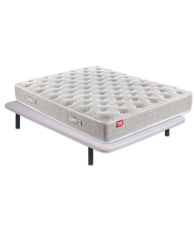 Pack Pikolin, Colchón de Muelles Modelo Astra Pocket y Base tapizada Ref P110000