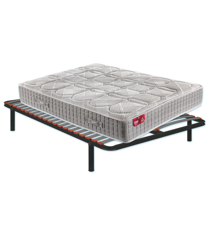 Pack Pikolin, Colchón de Muelles Modelo Arlanza y Somier Multiláminas SG16 Ref P113000