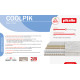 Colchón Pikolin modelo Coolpik de muelles ensacados y tejido que disipa el calor Ref P116000