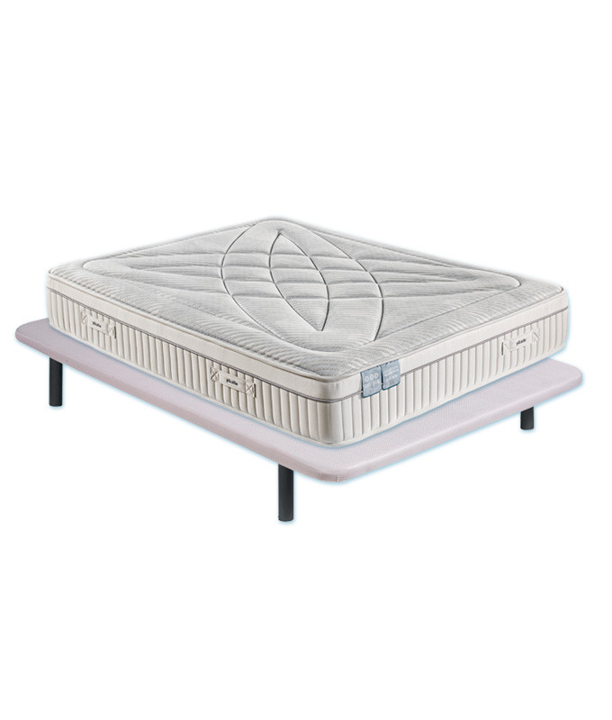 Pack Pikolin, Colchón Pikolin modelo Coolpik con muelles ensacados y Base tapizada Ref P118000