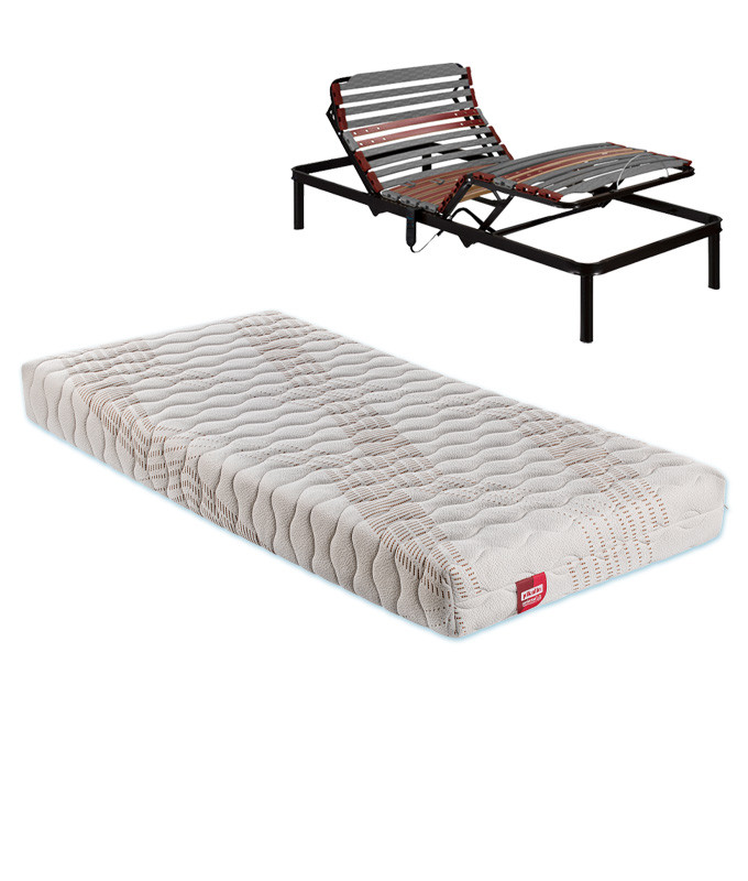 Pack Pikolin de Colchón articulable modelo Art 20 Nova y Somier Articulable Futurlam Metálico Ref P135000