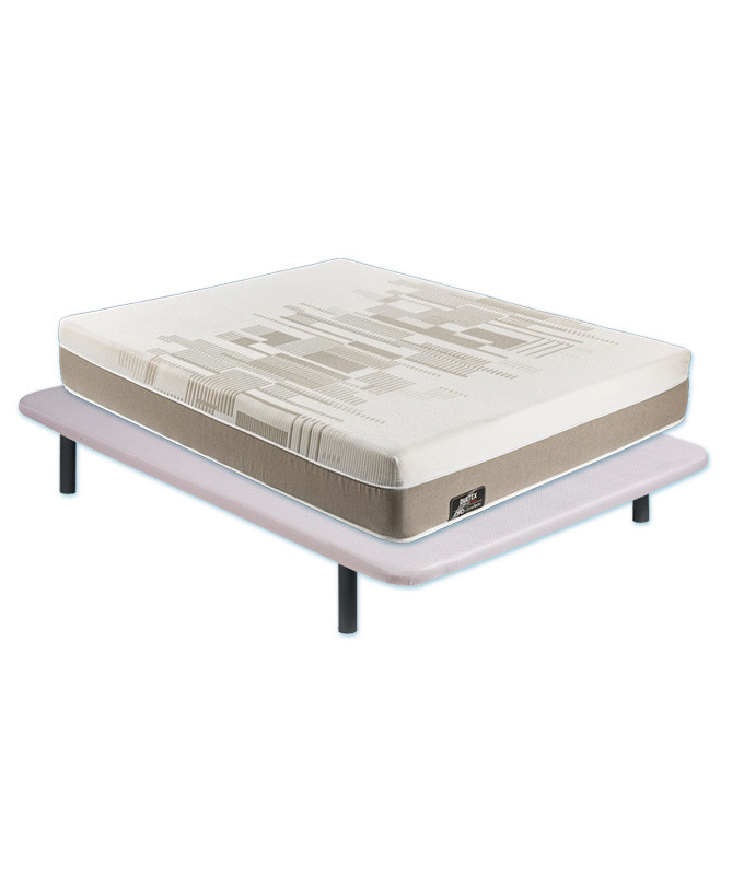 Pack Bultex, Colchón Bultex modelo Focus y Base Tapizada Ref P121000