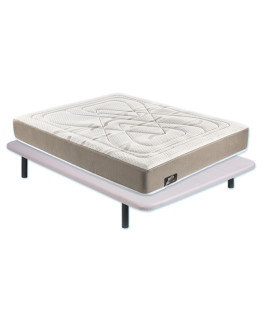 Pack Bultex, Colchón Bultex modelo Zoom y Base Tapizada Ref P127000