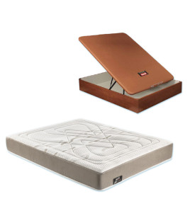 Pack Bultex, Colchón Bultex modelo Zoom y Canapé madera Pikolin Ref P128000