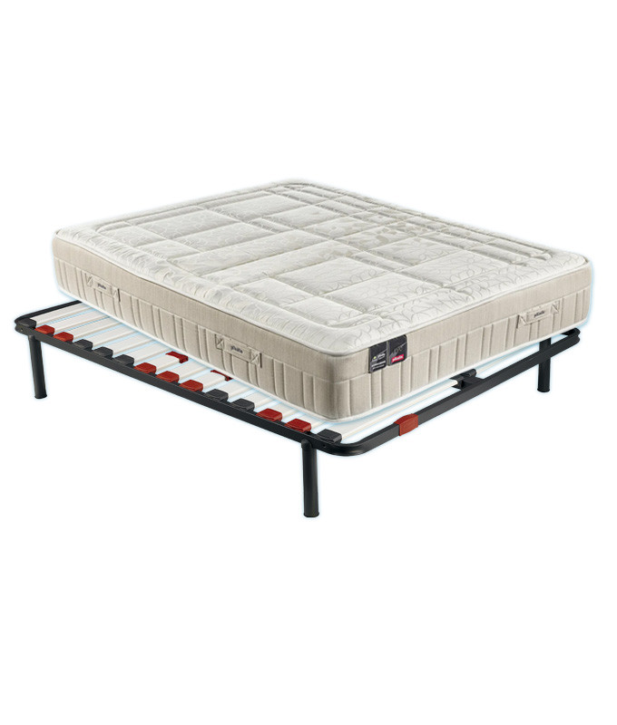 Pack Pikolin, colchón modelo Golden Gate y Somier SM70 con lamas de carbono Ref P132000