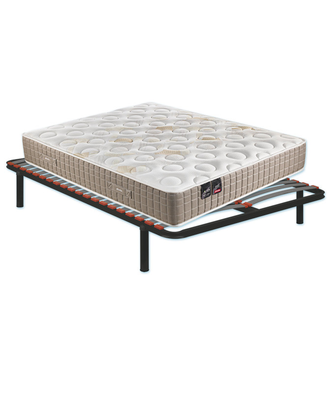 Pack Pikolin, Colchón de Muelles Modelo Zeus y Somier Multiláminas SG16 Ref P141000