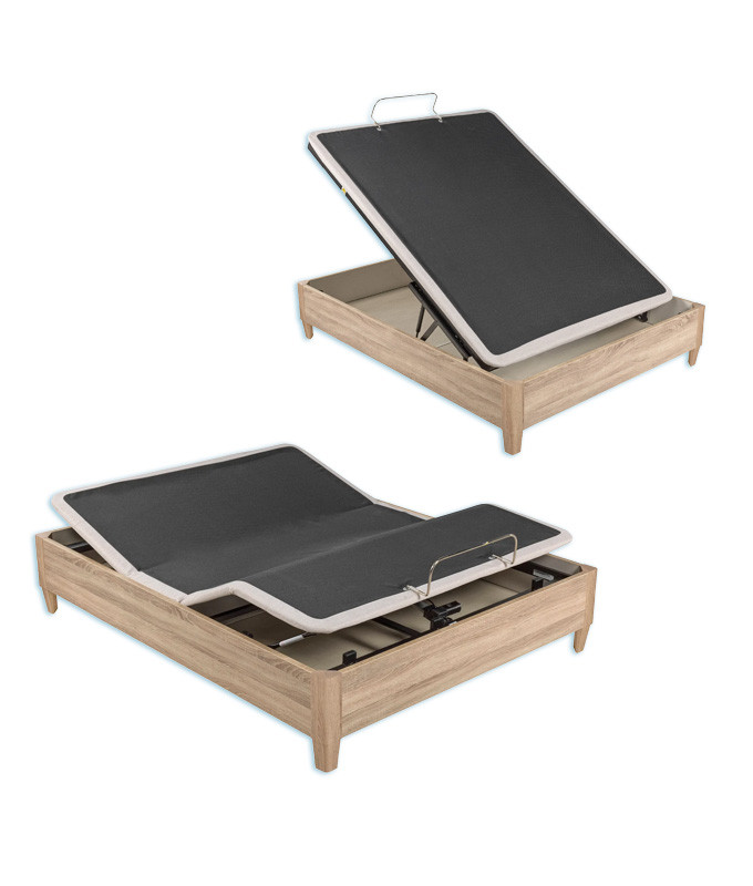 Canapé de Madera Pikolin modelo Design al aire con articulación eléctrica Ref P39000