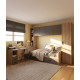 Dormitorio puente con cama nido, armario y escritorio Ref YC528