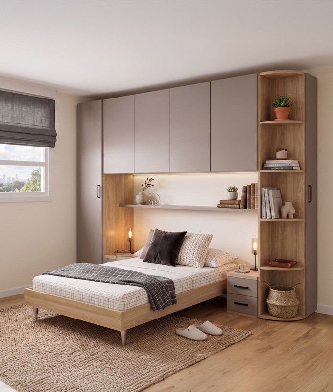 Dormitorio puente matrimonial Ref YC531