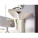 Dormitorio con cama abatible con escritorio, armario, estantería y zapatero Ref YC533